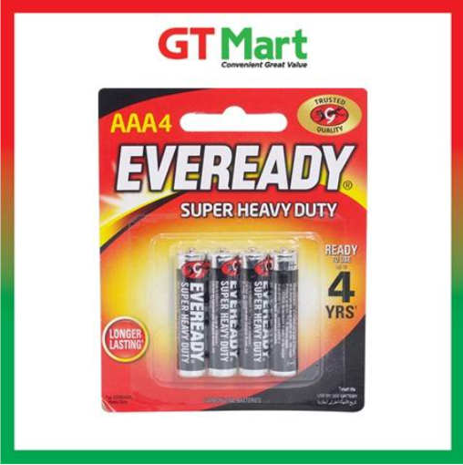 Picture of Eveready Super Heavy Duty Battery  AAA 4 Pcs