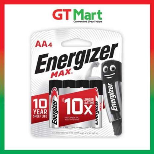 Picture of Energizer Max AA 4 Pcs