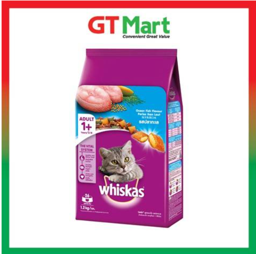 Picture of Whiskas Ocean Fish Adult 1+ 1.2kg