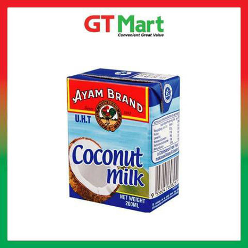Picture of AYAM BRAND COCONUT MILK 200ML 