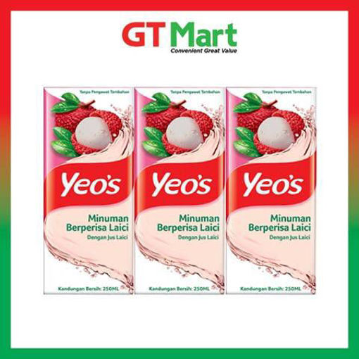 Picture of YEOS TETRA LYCHEE 250ML 