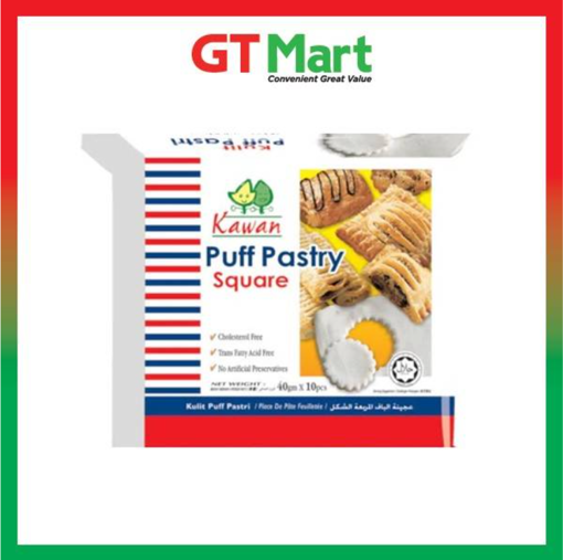 Picture of Kawan Puff Pastry Square 4" 400g