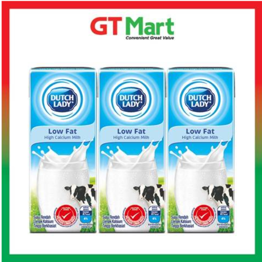 Picture of DUTCHLADY PF MILK UHT LOW FAT 200ML 
