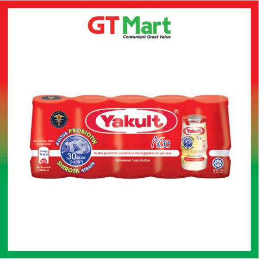 Picture of YAKULT ACE CULTURED MILK DRINKS 5 X 80ML