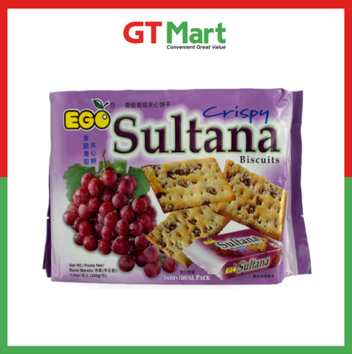 Picture of EGO CRISPY BISCUIT _ SULTANA ( 220GM )