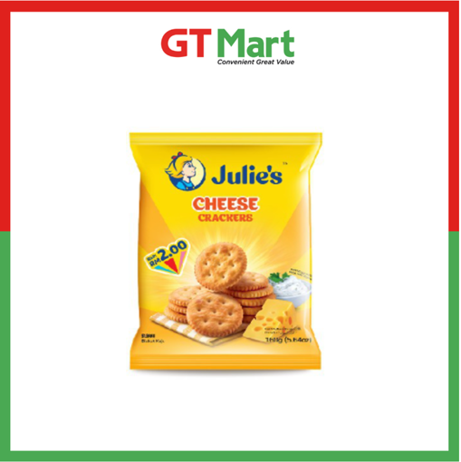 Picture of JULIE'S CRACKERS CHEESE 160G