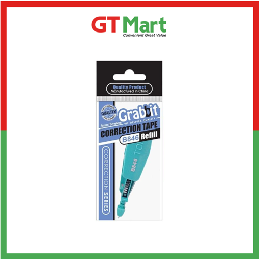 Picture of GRABBIT CORRECTION TAPE B846 REFILL 5MM*6M