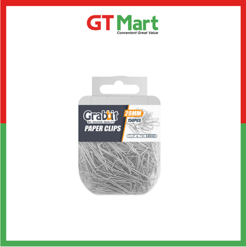 Picture of GRABBIT PAPER CLIPS 28MM TRIANGLE (150PCS)