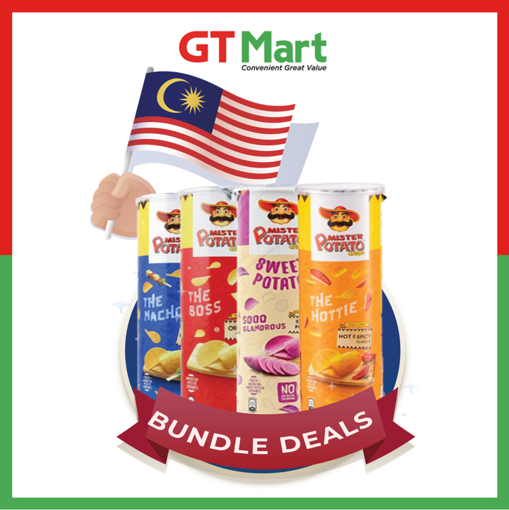 Picture of BUNDLE 1 - MISTER POTATO   -  ANY 2 FOR RM6.99