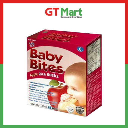 Picture of TAKE ONE BABY BITES APPLE 50G