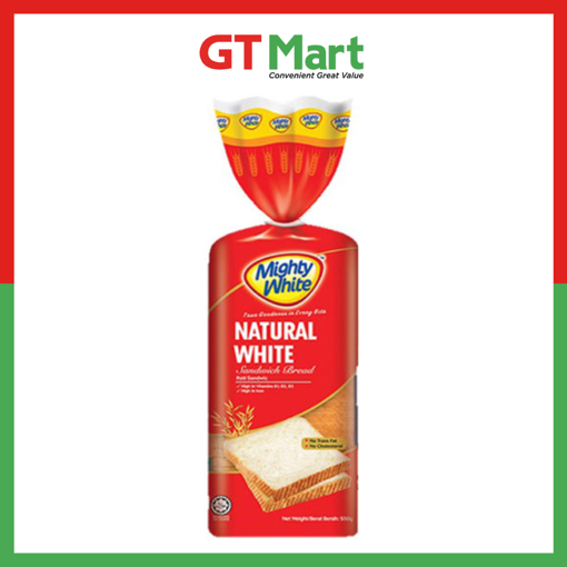 Picture of MIGHTY WHITE LONG SANDWICH BREAD 550G