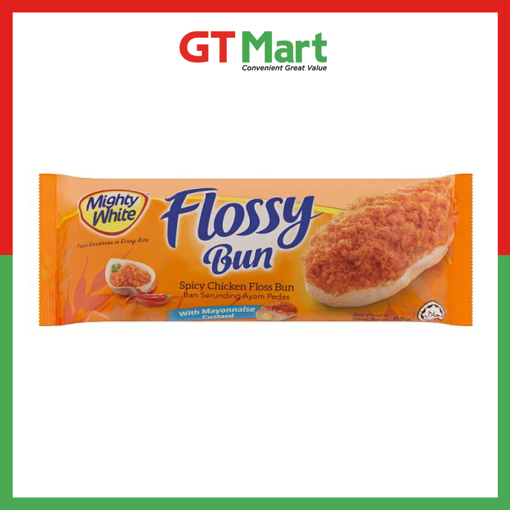 Picture of MIGHTY WHITE BUN SPICY CHICKEN FLOSS 65G