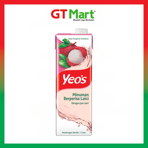 Picture of YEOS TETRA LYCHEE 1L 